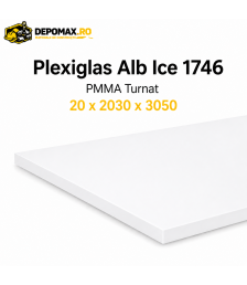 Plexiglas Alb Ice 1746 PMMA turnat 20 x 2030 x 3050 mm